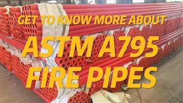 Lär dig mer om ASTM A795 brandsläckningsrör