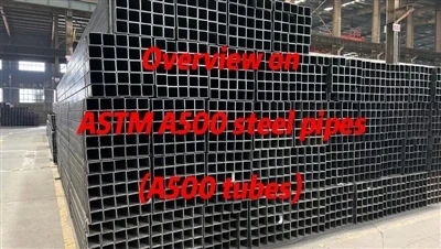 Översikt över ASTM A500 stålrör (A500 rör)